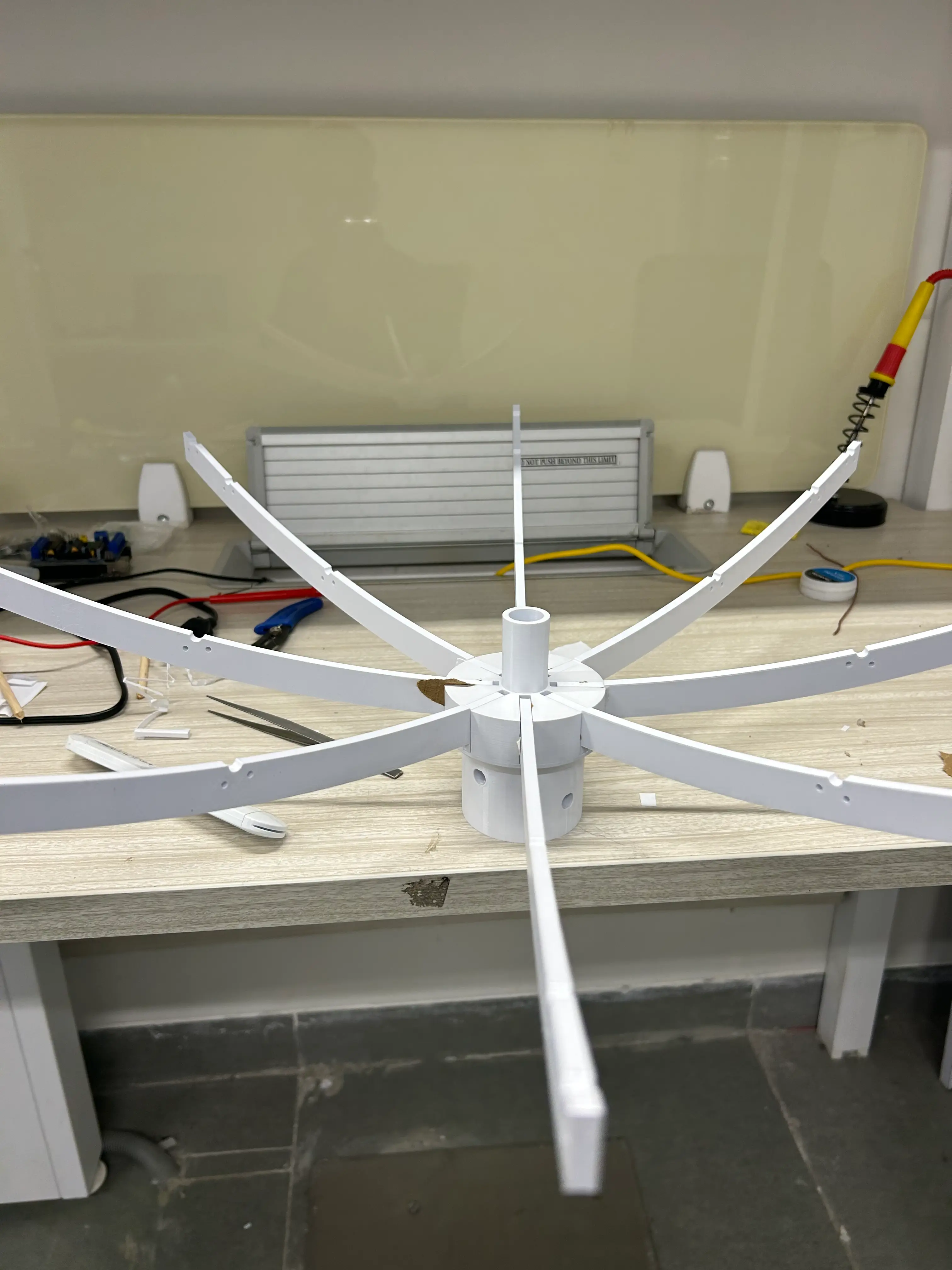 Barebones dish structure